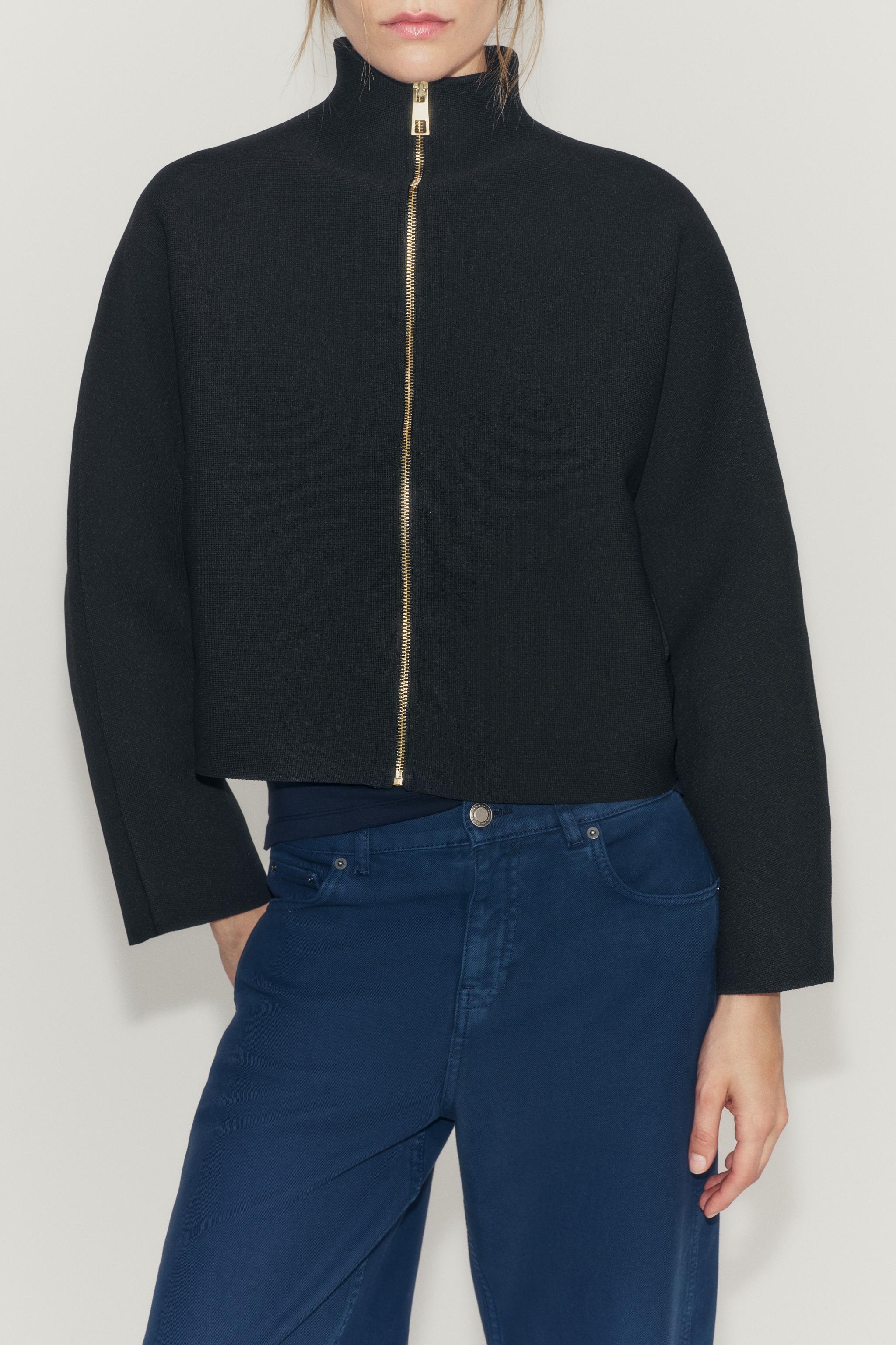 Zara ZIP-UP CARDIGAN — фото 3