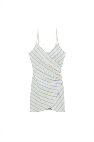 VESTIDO MINI TIRANTES RAYAS