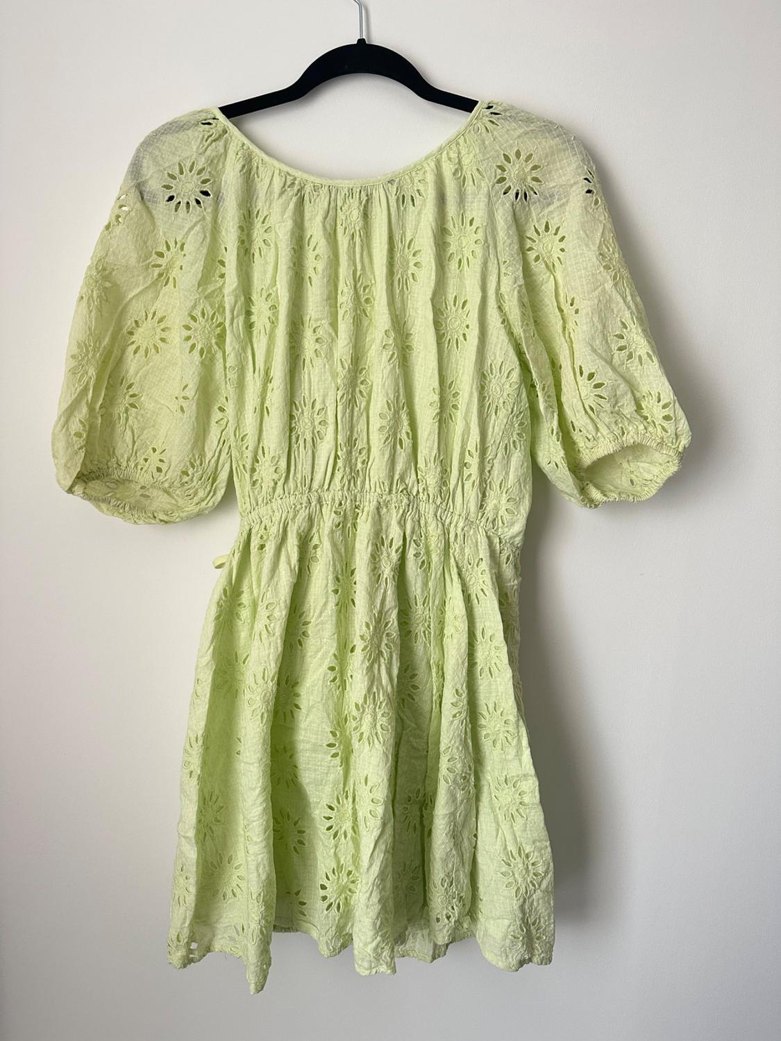 DRESS WITH CUTWORK EMBROIDERY - Image 3