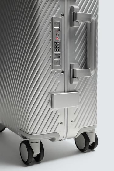 VALISE CABINE EN ALUMINIUM - Argent de Zara - Image 4
