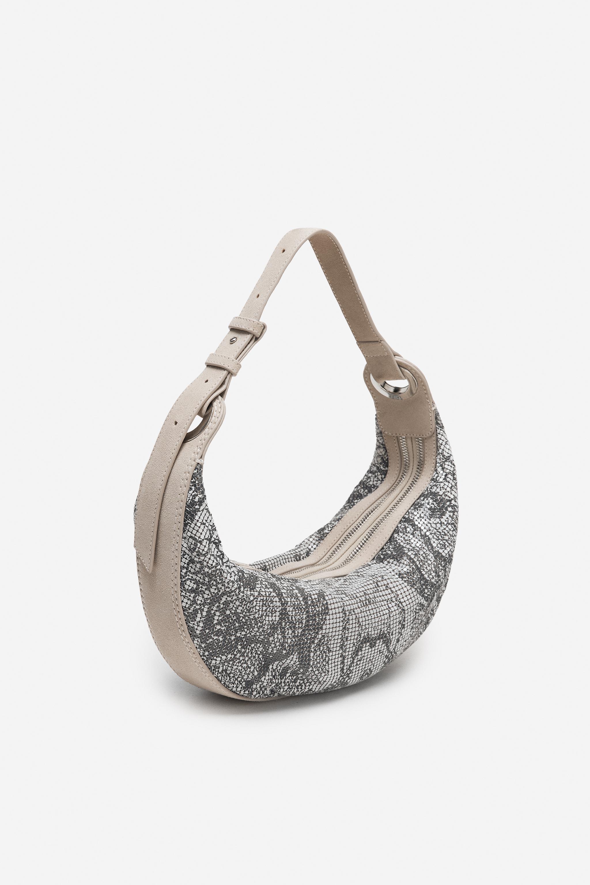 SAC PORTÉ ÉPAULE À IMPRIMÉ ANIMALIER - THE ITEM ZARA WOMAN