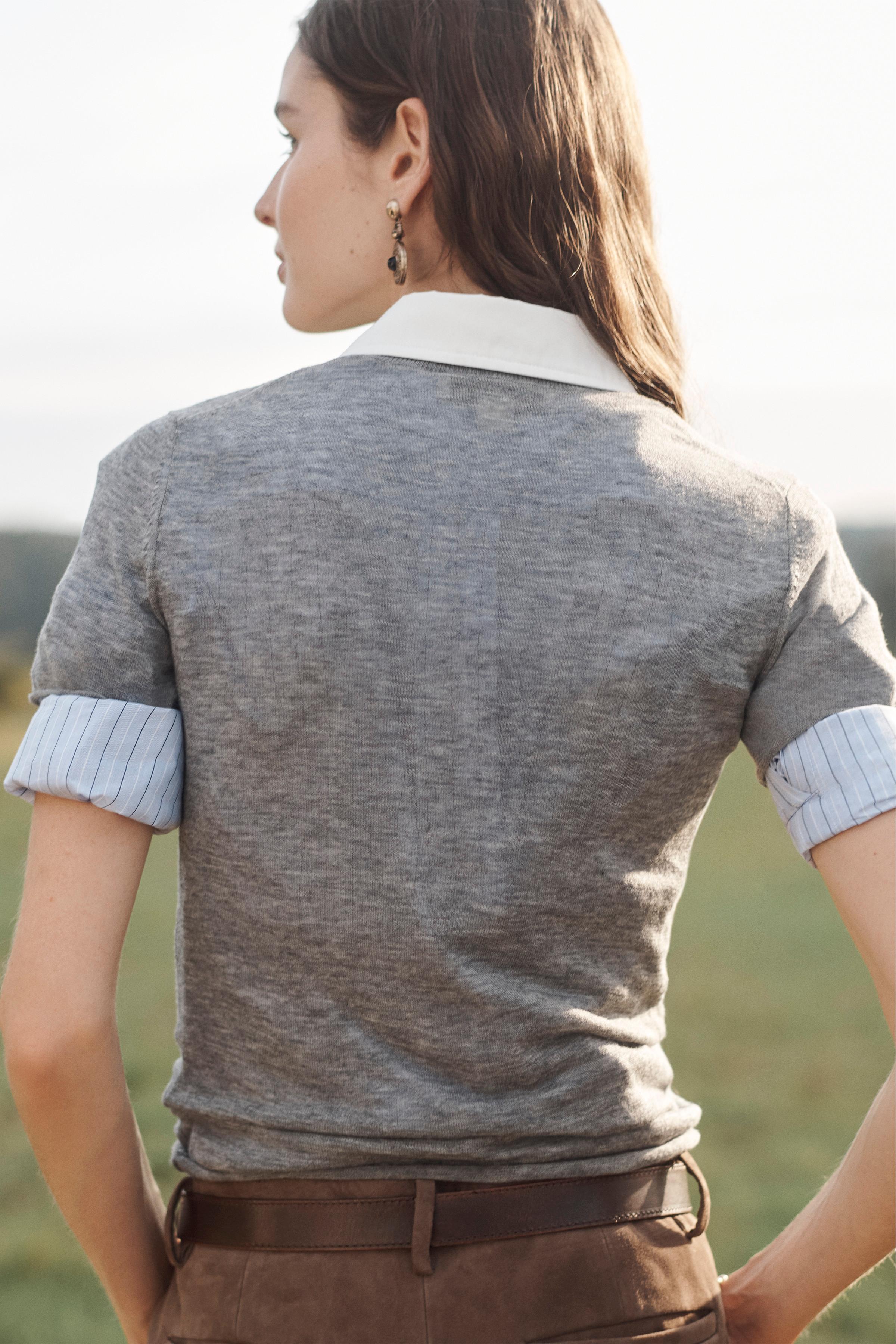 TOP EN MAILLE 100 % LAINE ÉDITION LIMITÉE