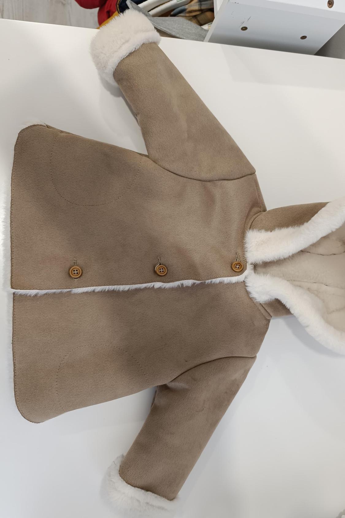 DOUBLE-FACED CONTRASTING COAT