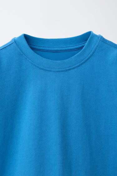 PLAIN T-SHIRT - Bluish by Zara - Image 2