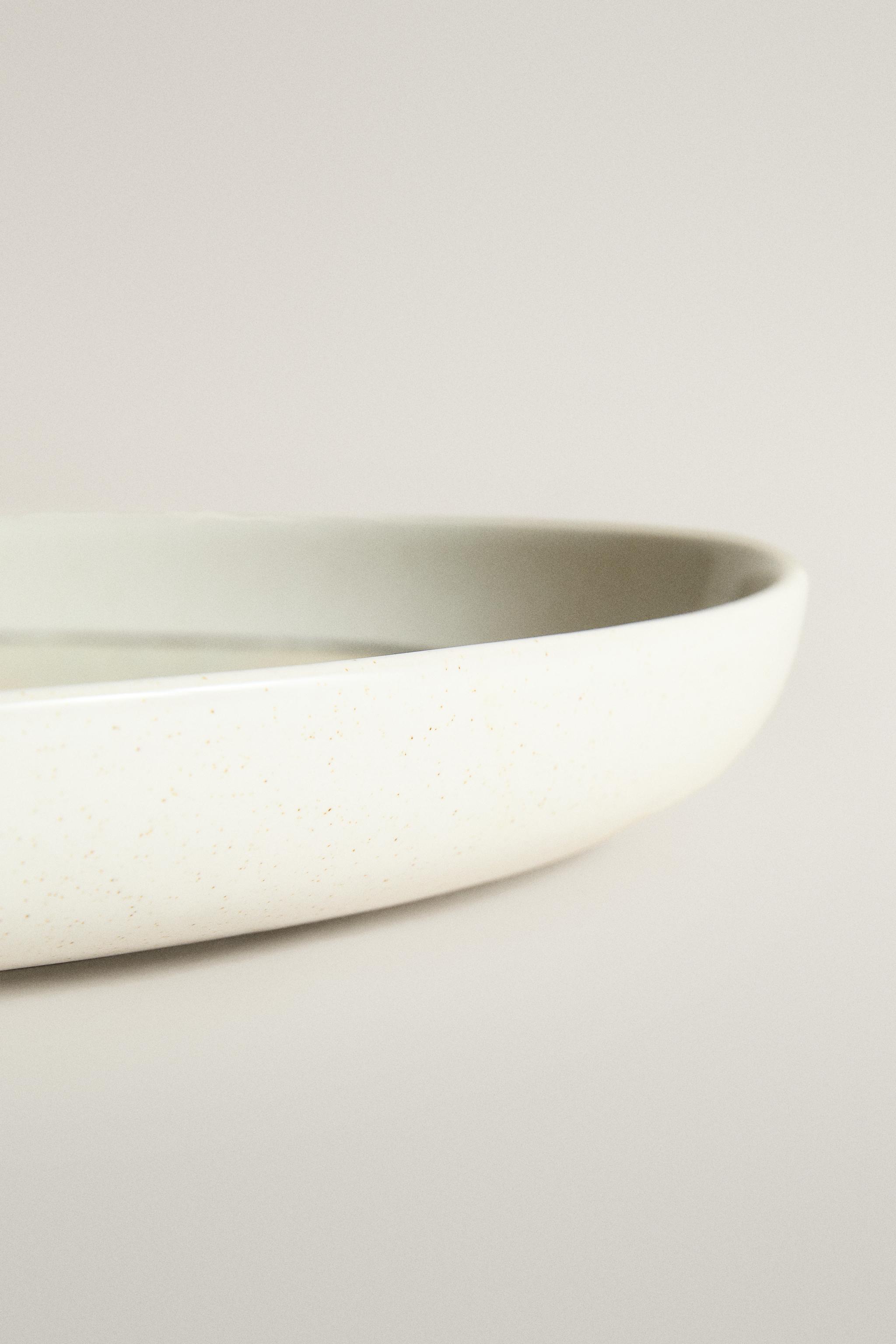 STONEWARE HOUSE SERVING DISH