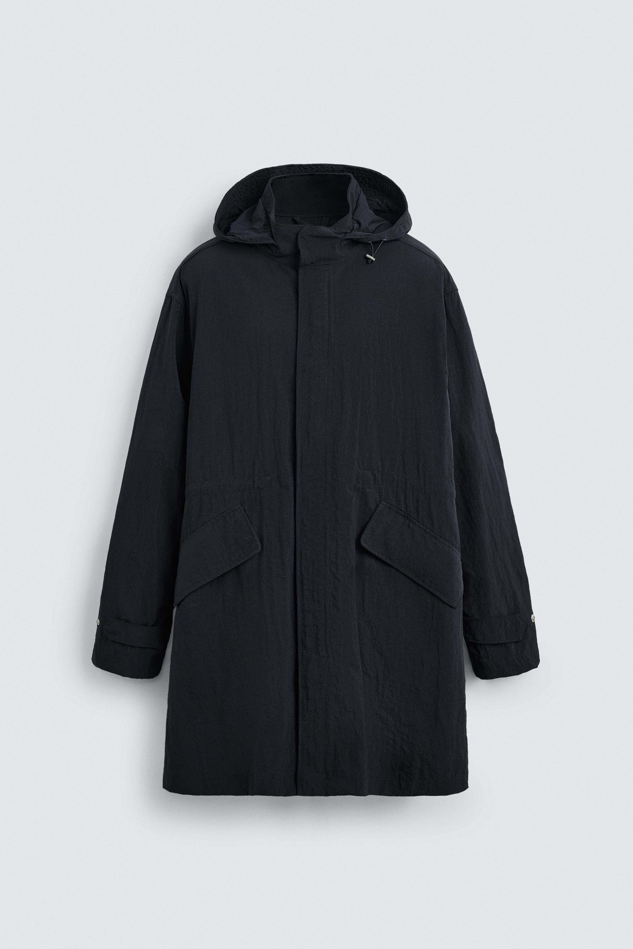 Naptime. 2020S/S 五分袖PARKA-BLACK Naptime. 2020S/S 五分袖PARKA-BLACK