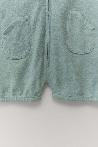 PACK DOS PIJAMAS ENTEROS ESTAMPADO - Crudo de Zara