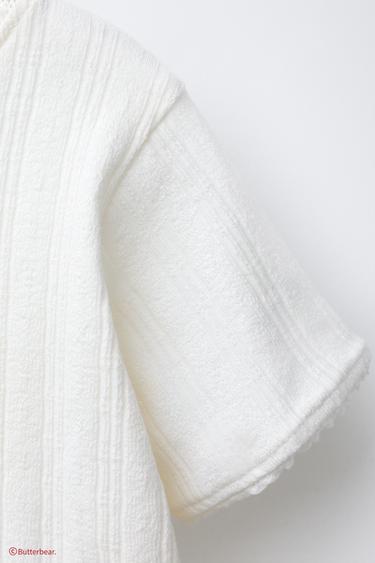 BUTTERBEAR © LACE T-SHIRT - White by Zara - Image 3