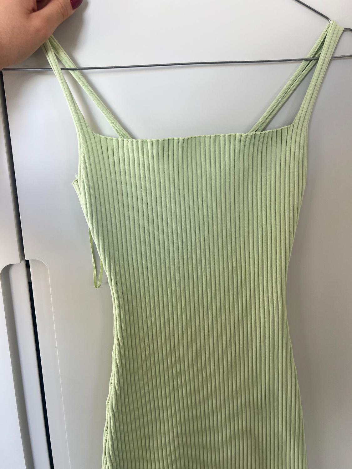 RIBBED MINI DRESS - Image 3