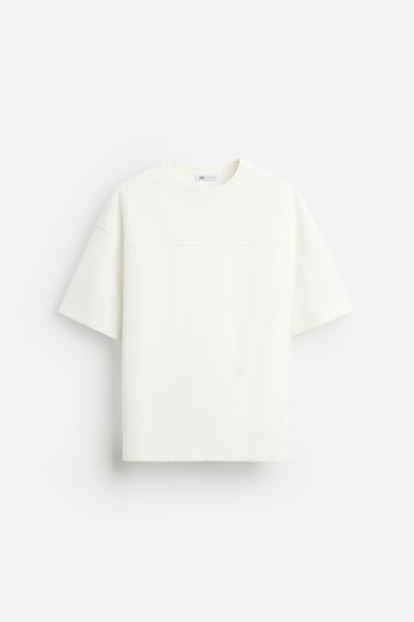 Zara DENSE SWEATSHIRT - White