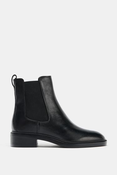 BOTÍN CHELSEA - Negro de Zara