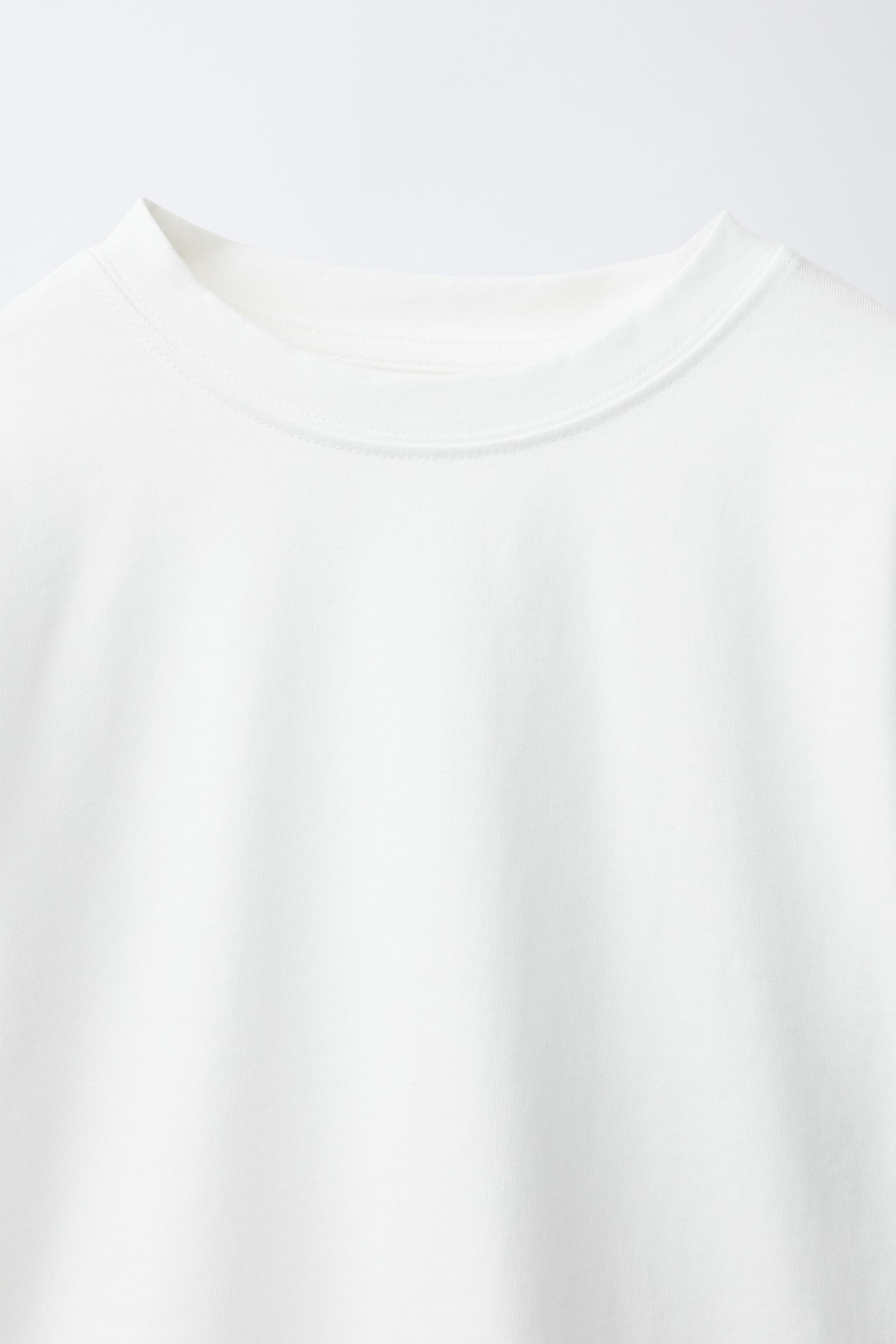 T-SHIRT À MANCHES LONGUES UNI