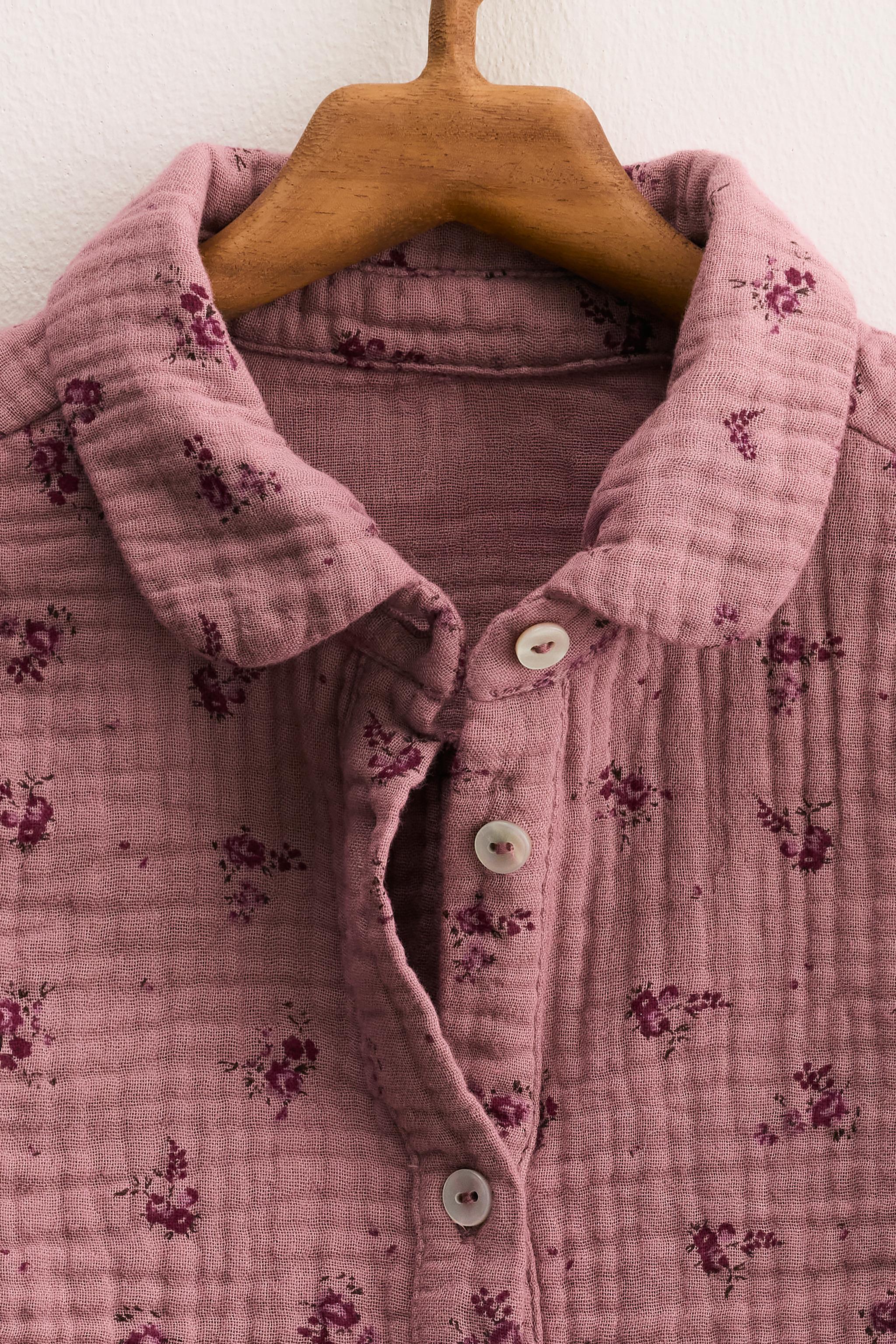 ZARA TIMELESS - CHEMISE TEXTURÉE À FLEURS