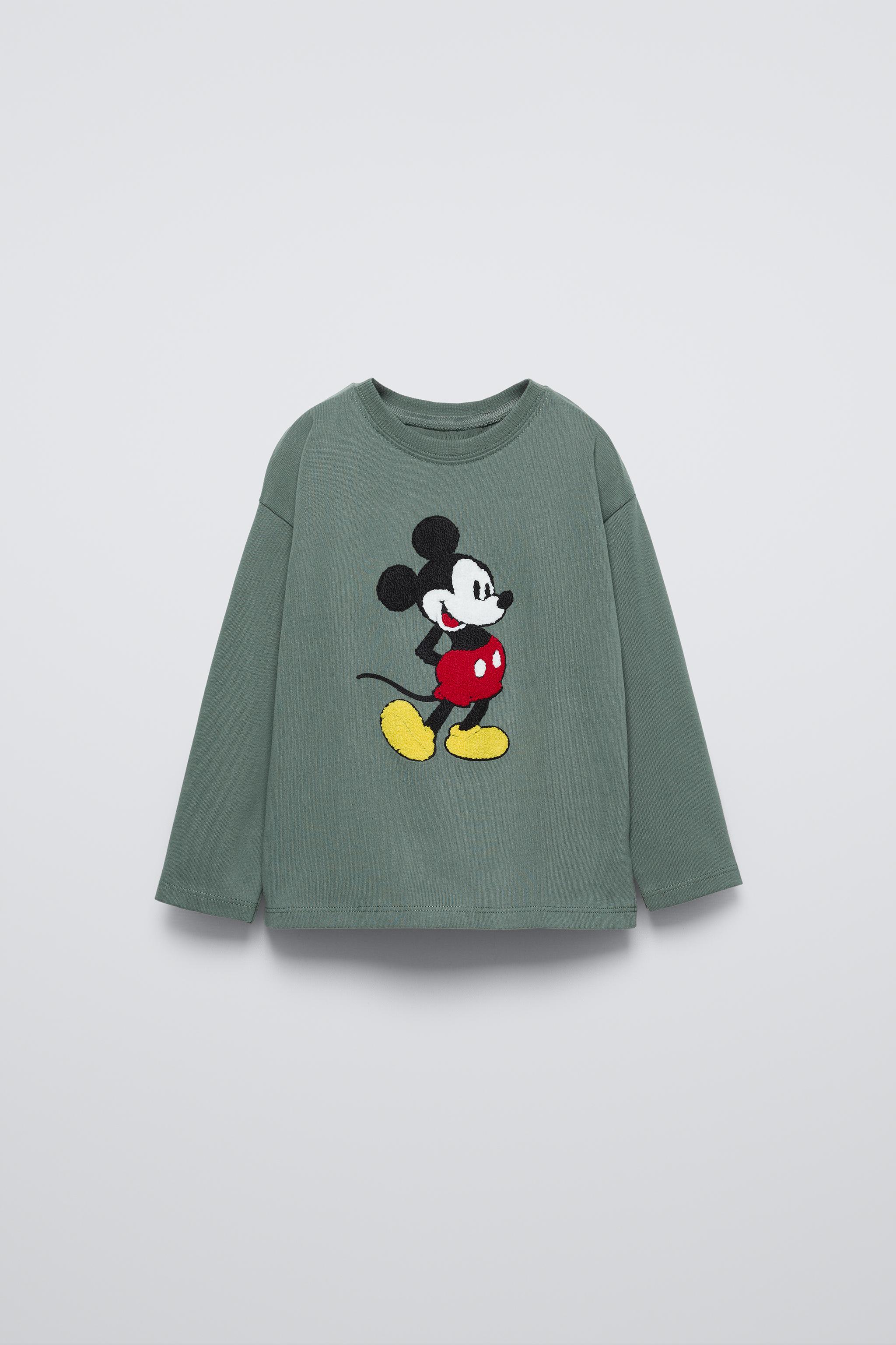 Mickey mouse sweatshirt zara hotsell