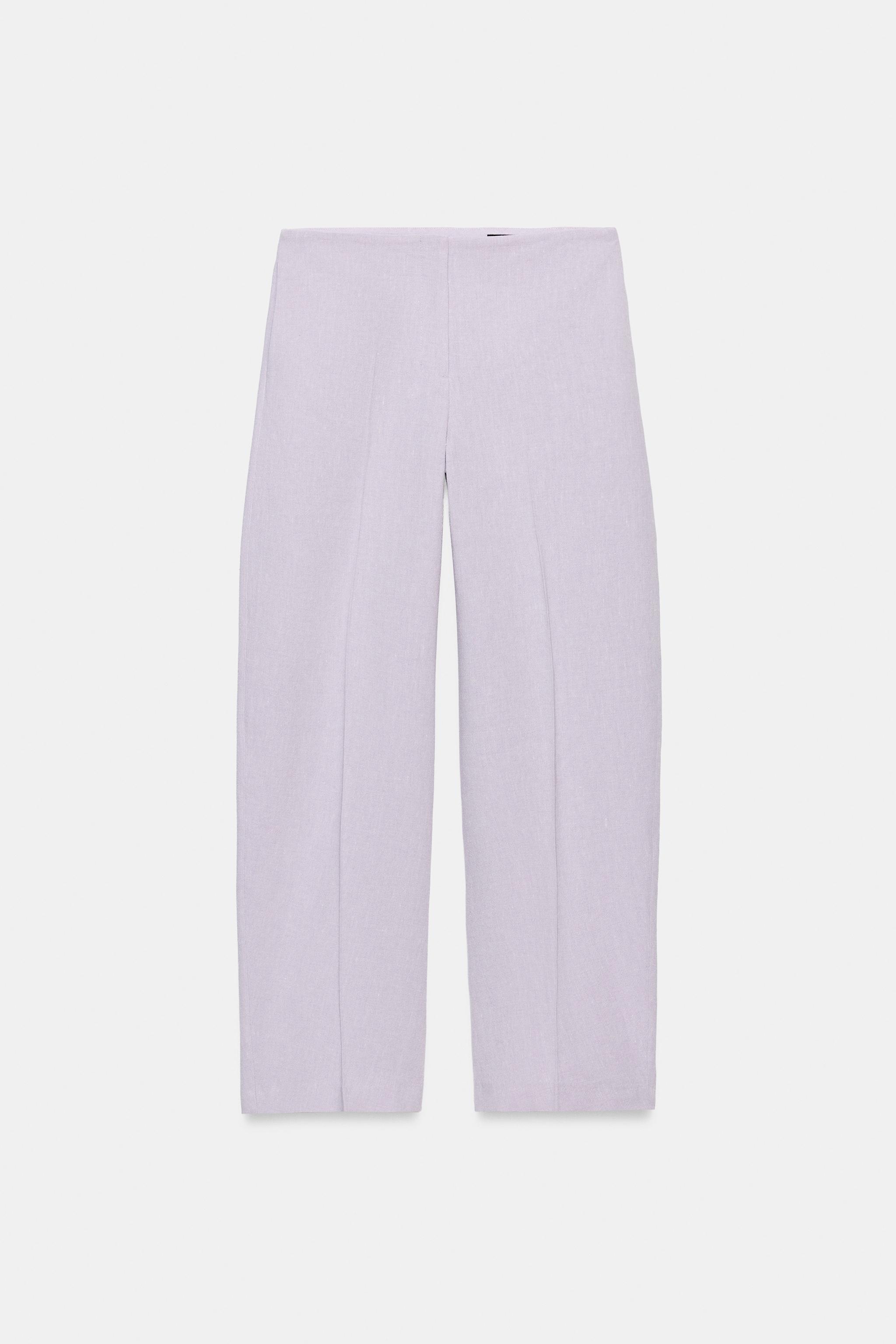 Женские брюки Zara ZW COLLECTION BALLOON TROUSERS — фото 6