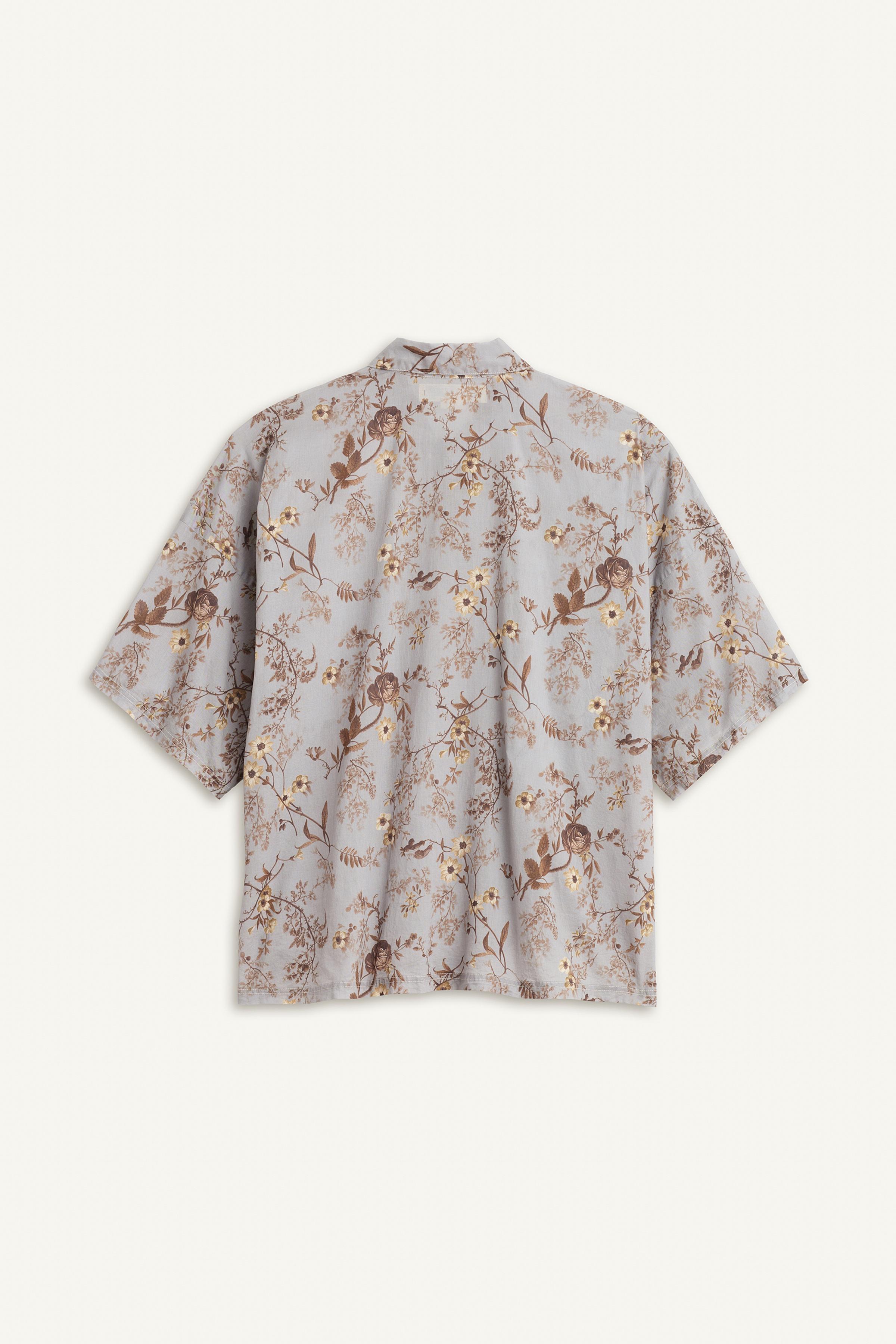 CTTN FLWR SHRT - estamp-1 | ZARA Brasil