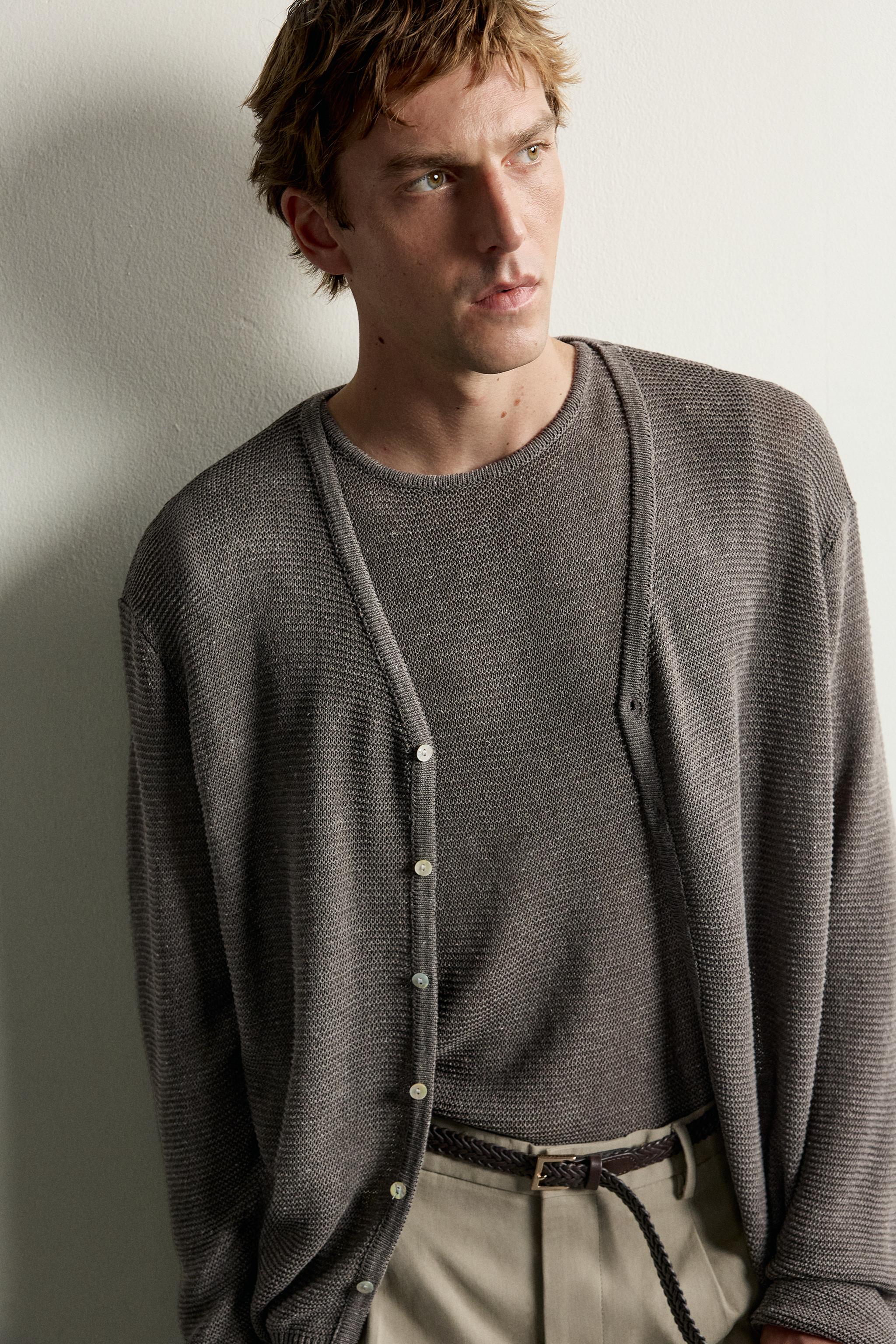 RELAXED FIT CARDIGAN