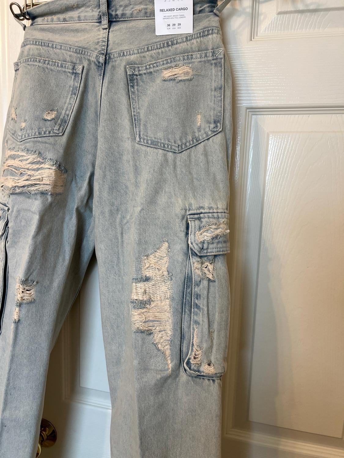 JEANS CARGO ROTOS - Image 7