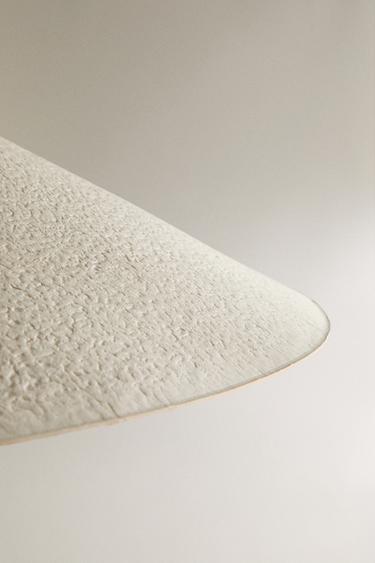 LARGE PAPER CEILING LAMP - White by Zara - Image 2