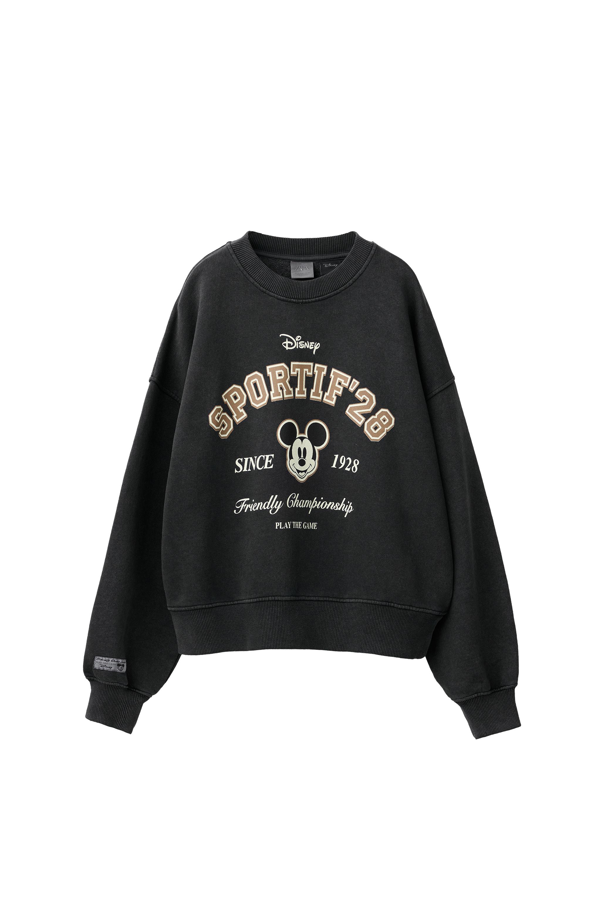 main story 8y スウェット WASHED EFFECT MICKEY MOUSE © DISNEY SWEATSHIRT - Anthracite grey