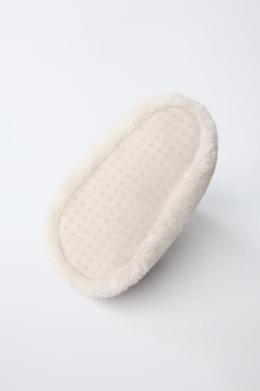 HEART SLIPPERS - Ecru White by Zara - Image 6