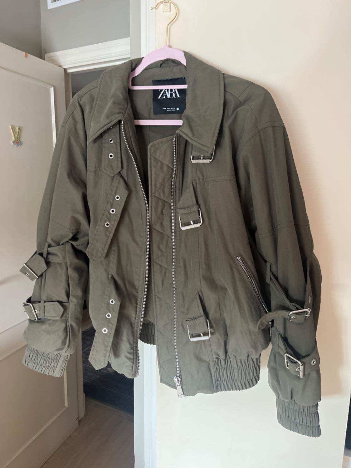 ZW COLLECTION BOMBER JACKET WITH TABS