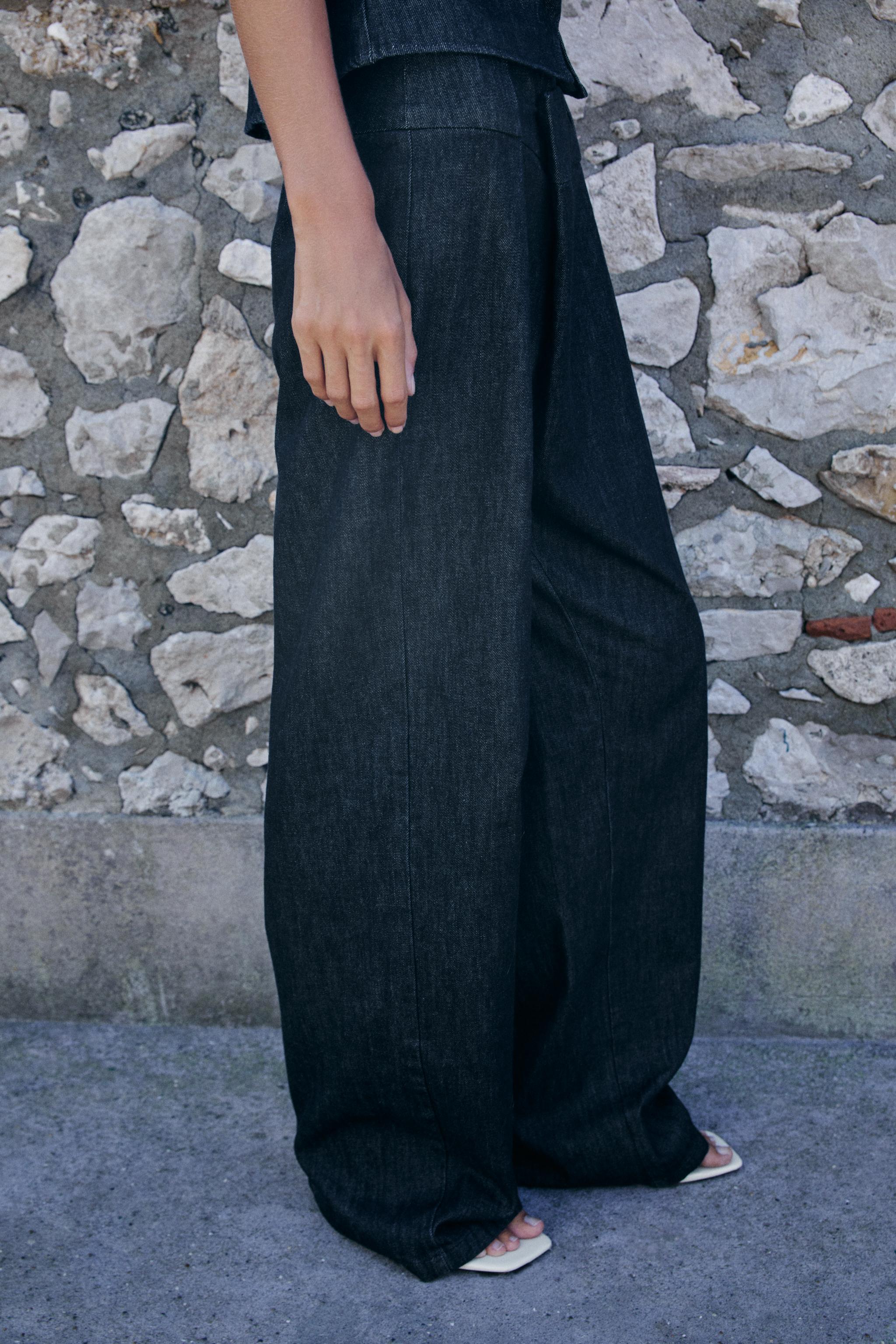 Z1975 HIGH-RISE CROSSOVER WIDE-LEG JEANS