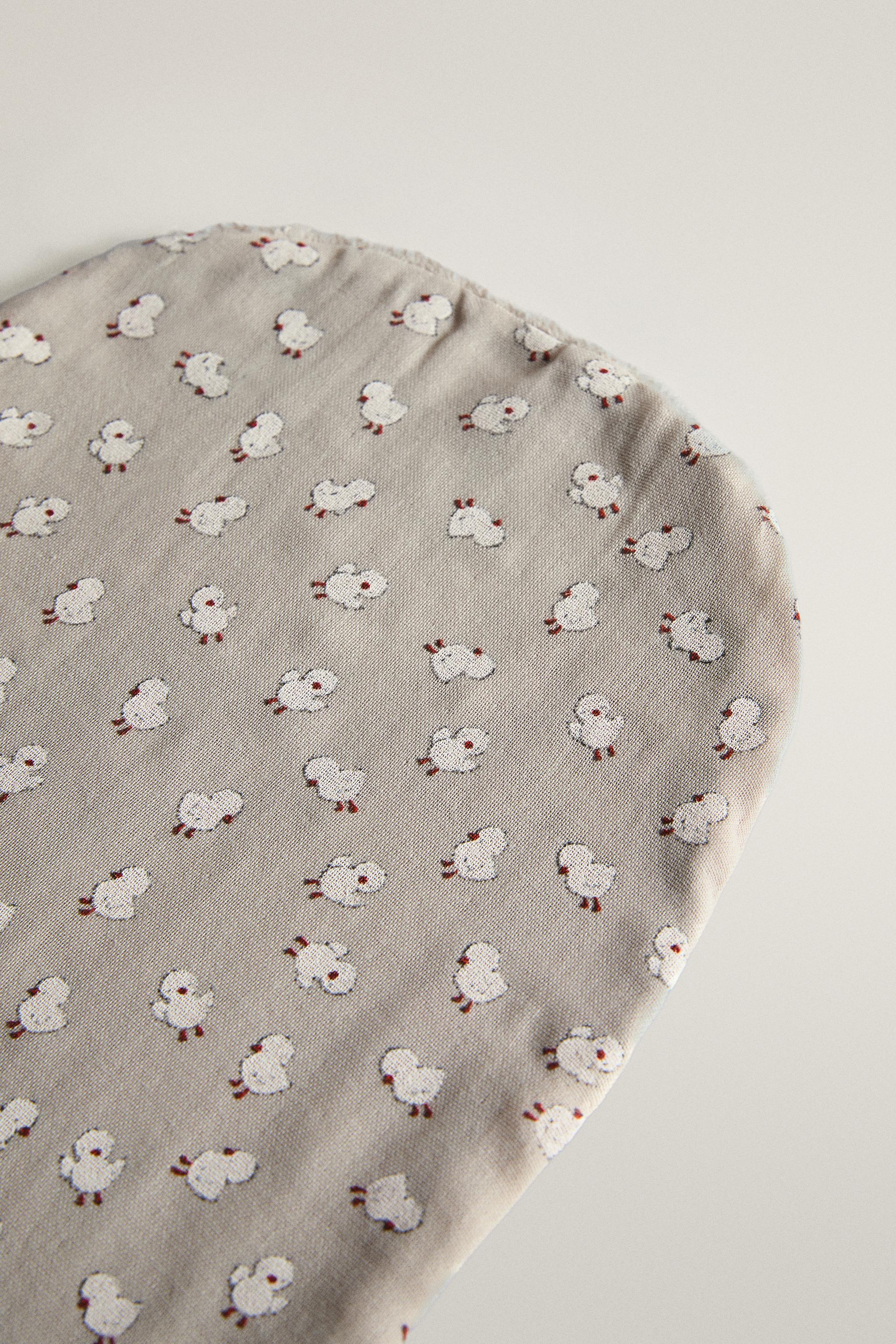 KIDS' BUNNY SHOULDER BIB