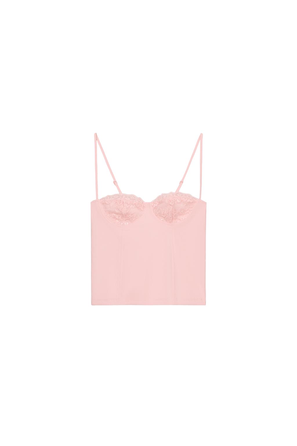 LACE COMBINATION CORSET TOP - image 3