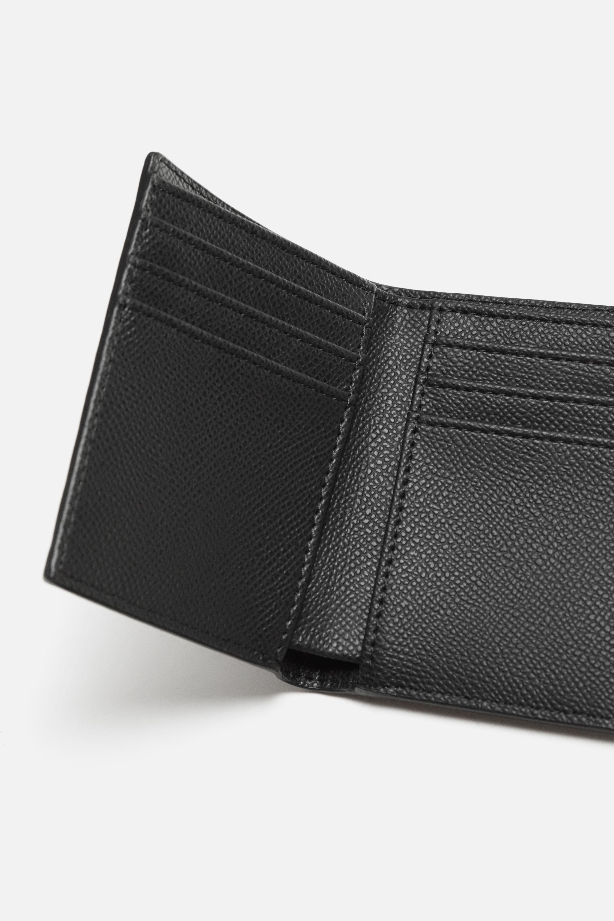 縦型テクスチャカードホルダー - ブラック | ZARA Japan / 日本