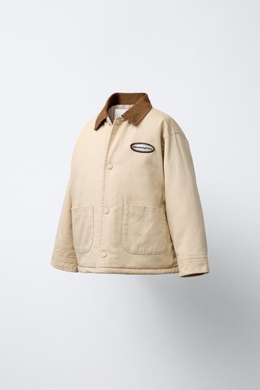 PADDED LINING JACKET - Ecru by Zara - Image 1