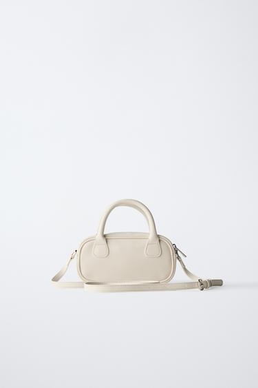 SAC BANDOULIÈRE BOWLING MINI - Blanc écru de Zara - Image 4