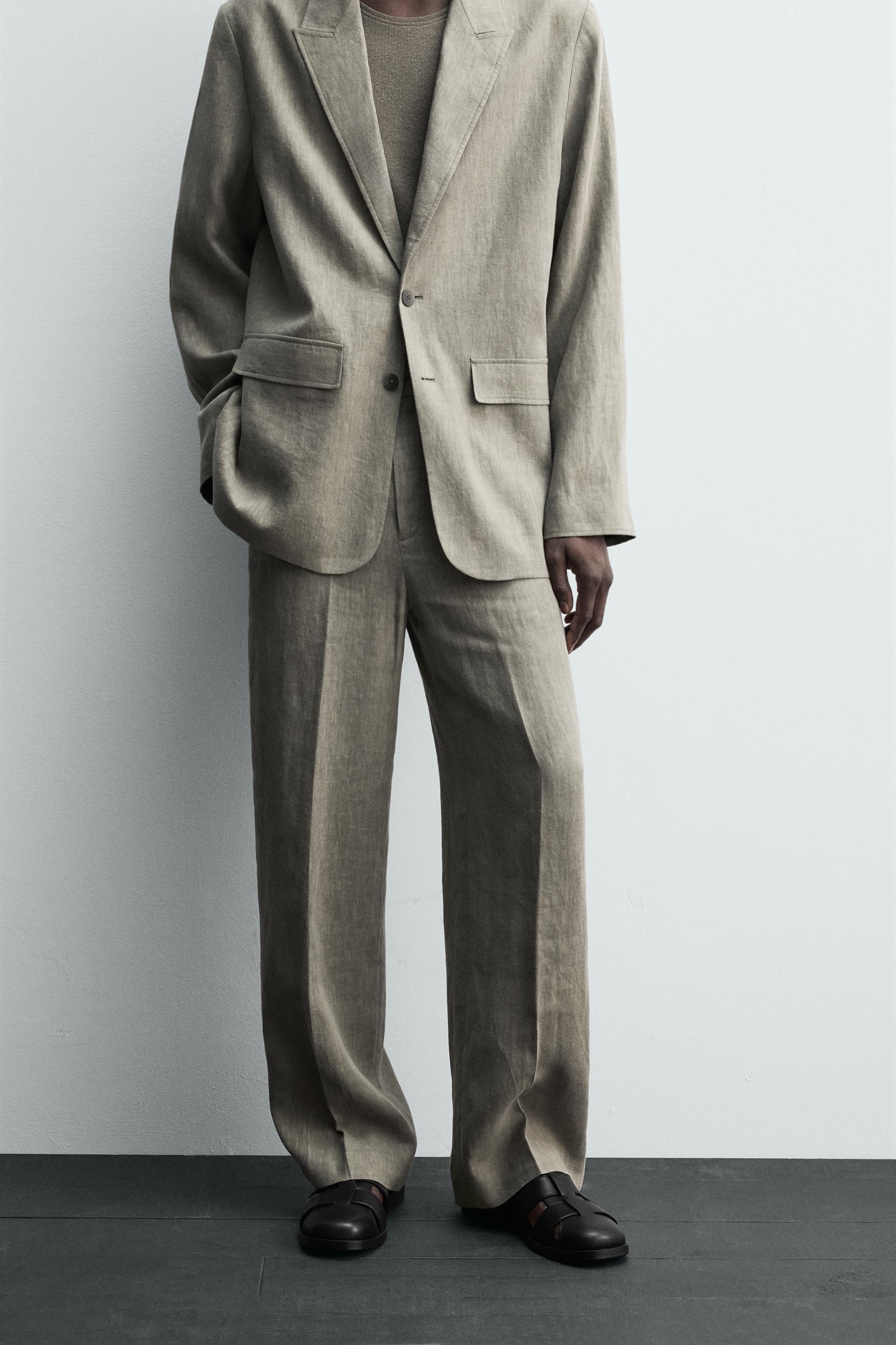 ZARA リネンスーツ　上下セット サマー & リネンスーツ | メンズ | 最新コレクション | ZARA 日本