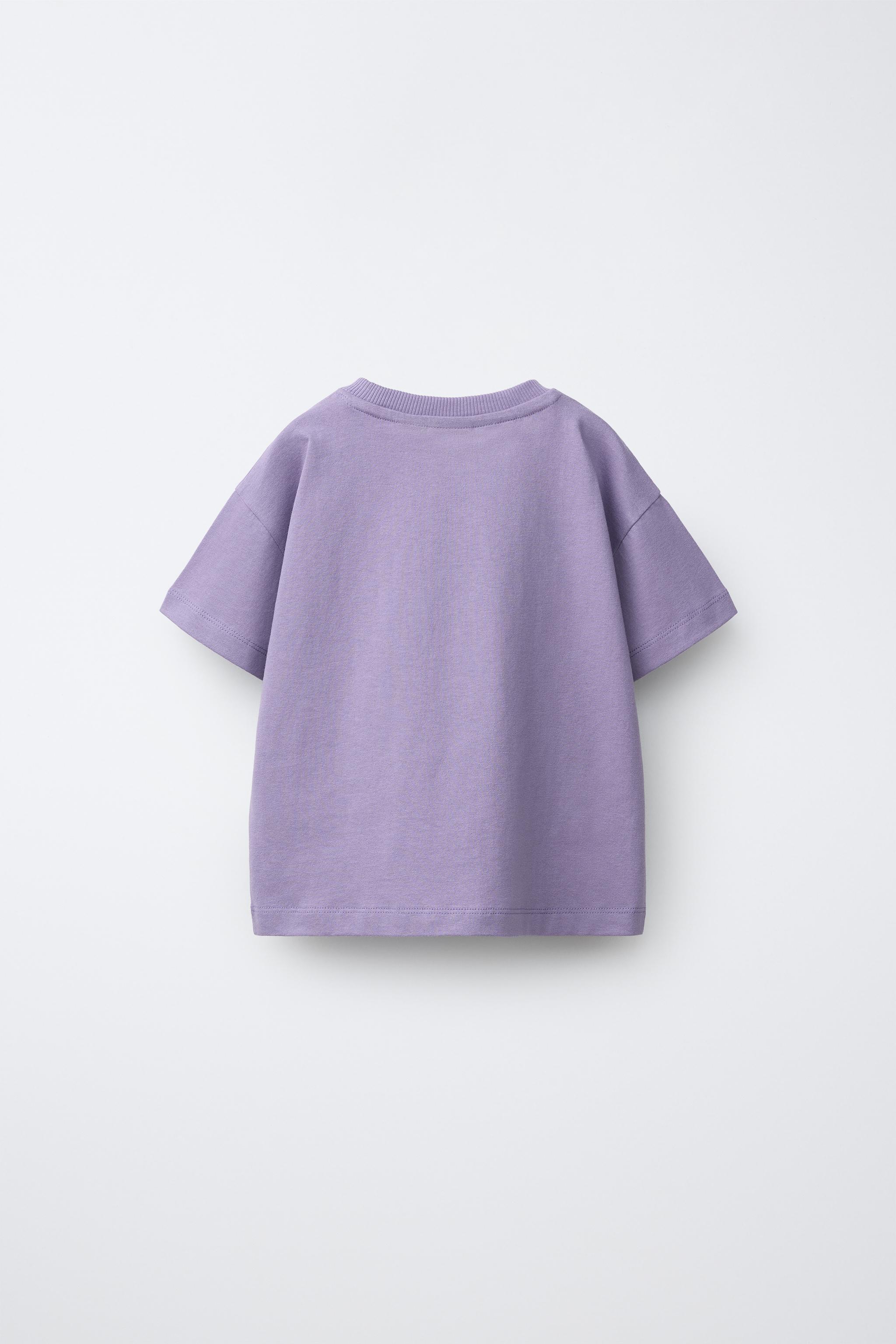 【C24406】Sara METALLICA © PRINT T-SHIRT - Light Grey | ZARA Singapore