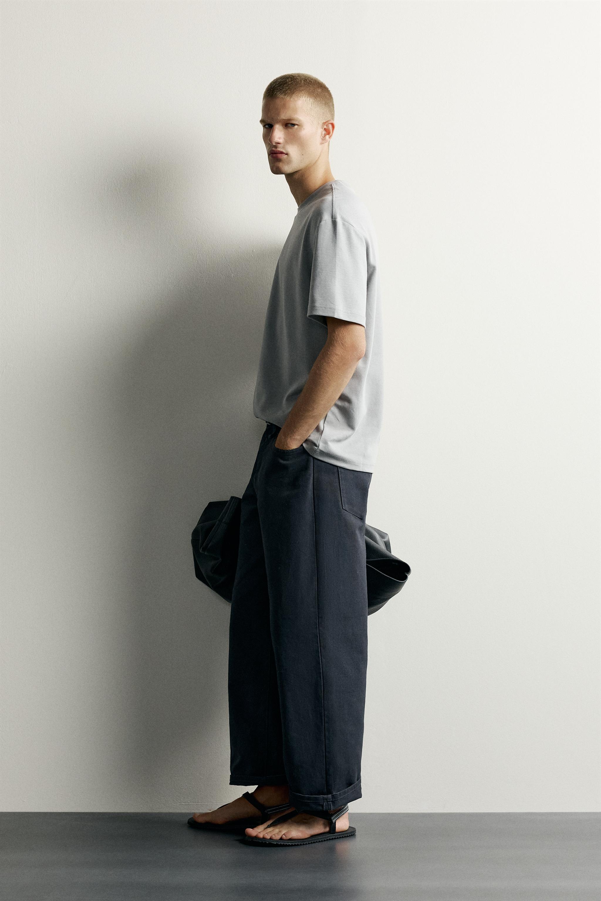 RELAXED FIT INTERLOCK T-SHIRT /04 - thumbnail 4