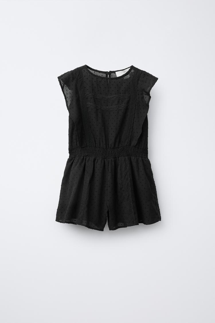 Tuta Corta Tute Con Frange ASOS DESIGN Tuta Jumpsuit Con Spalline