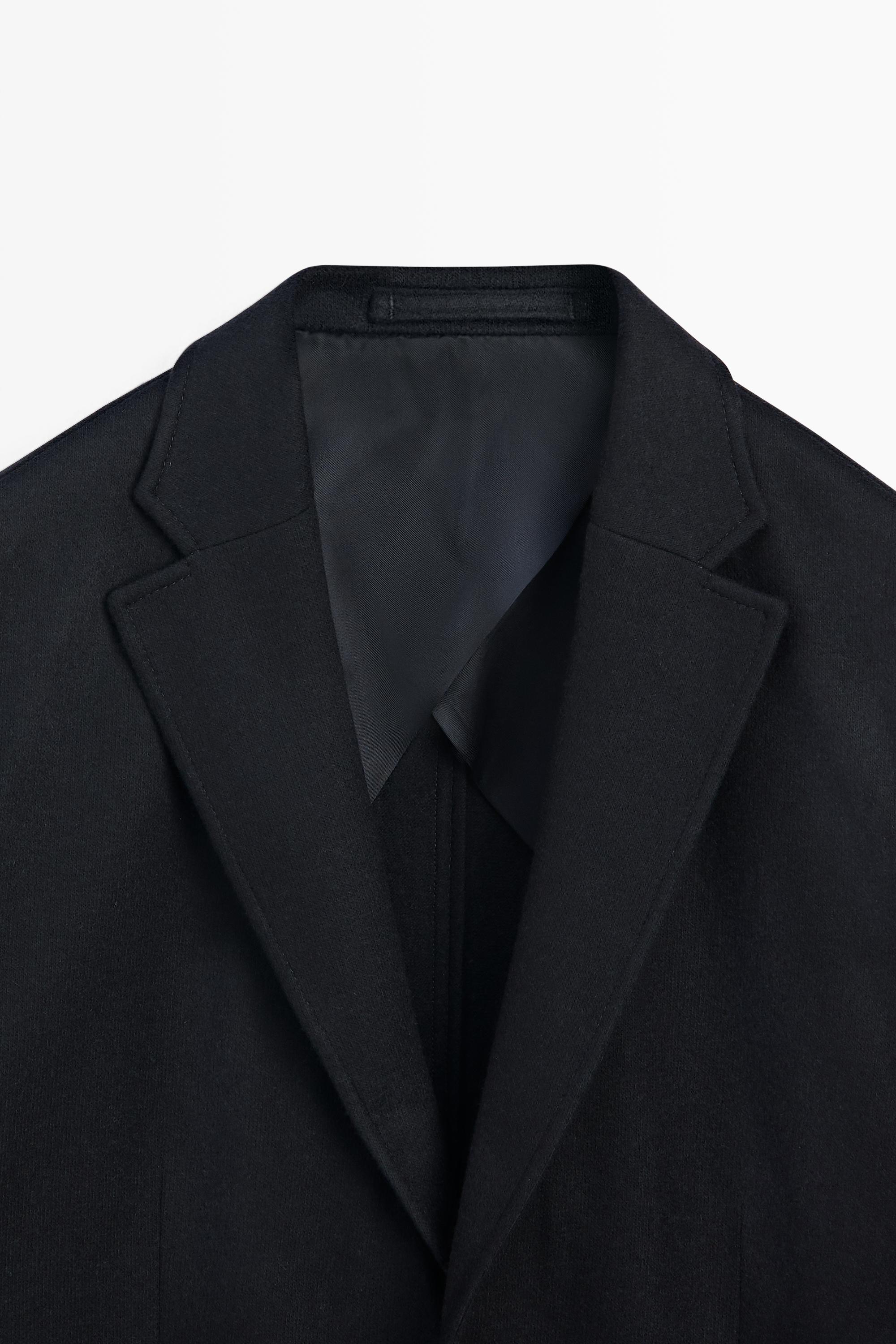 100% wool suit blazer