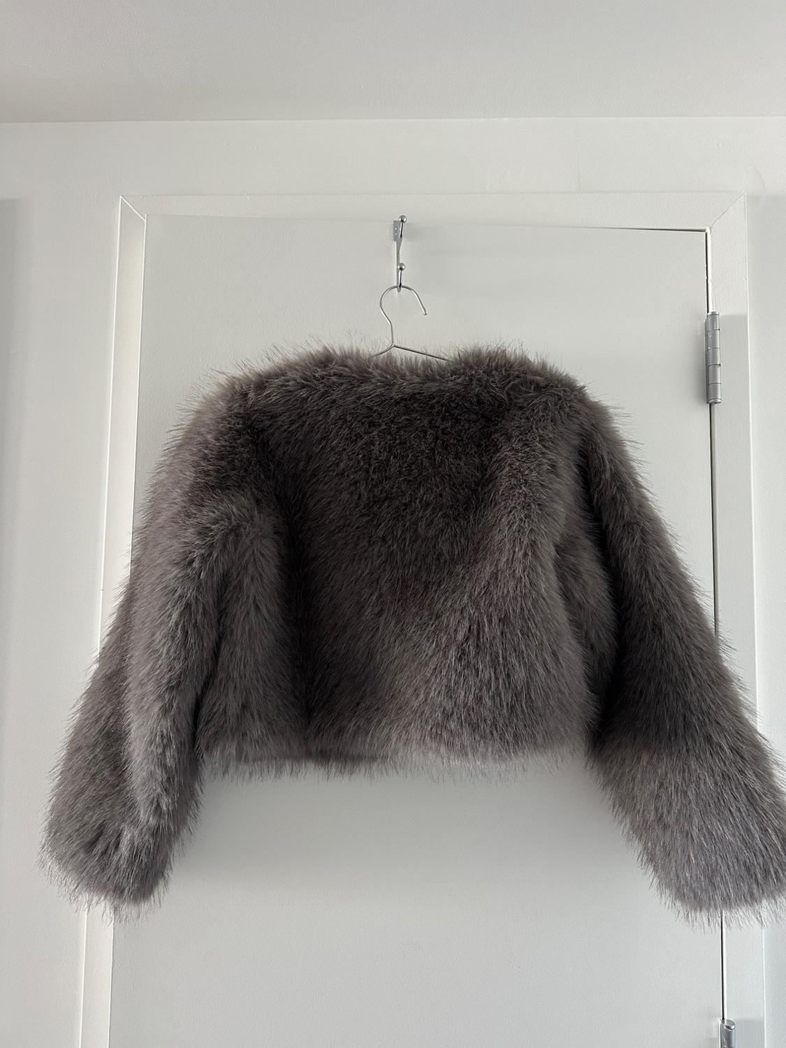 FAUX FUR SHORT COAT - Image 2
