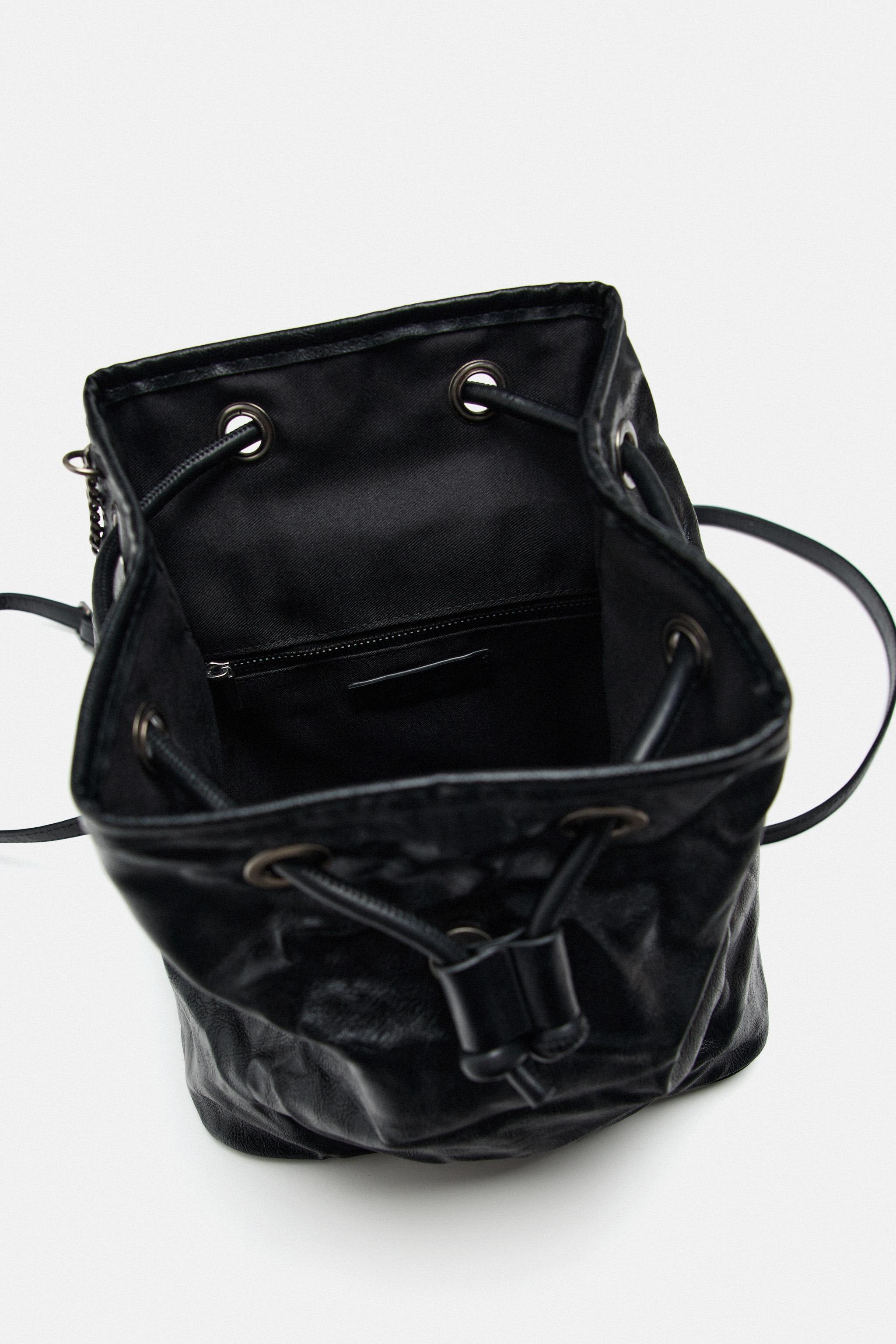 Rocker soft 2025 crossbody bag zara