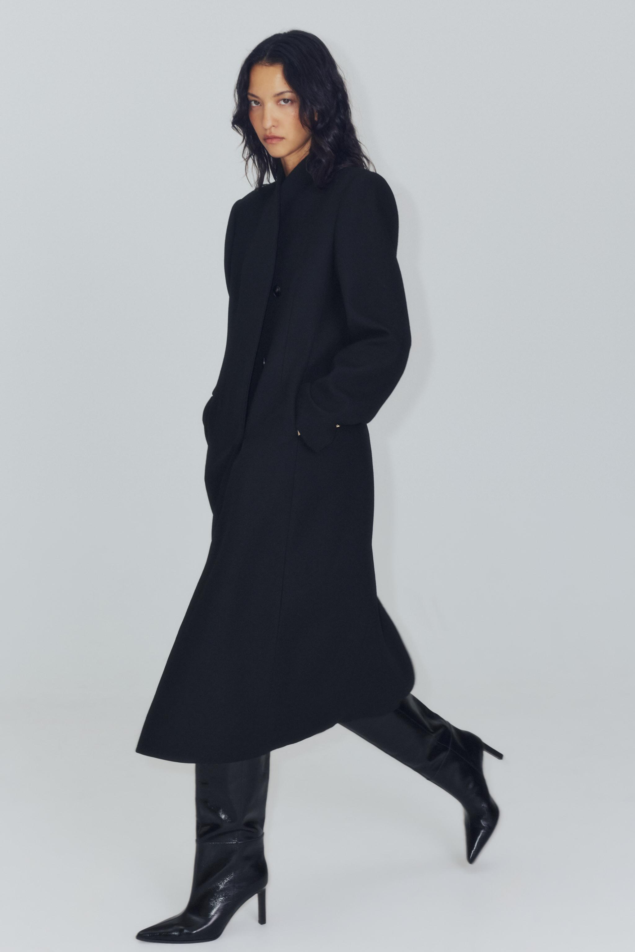 Zw Collection Fitted Coat by Zara