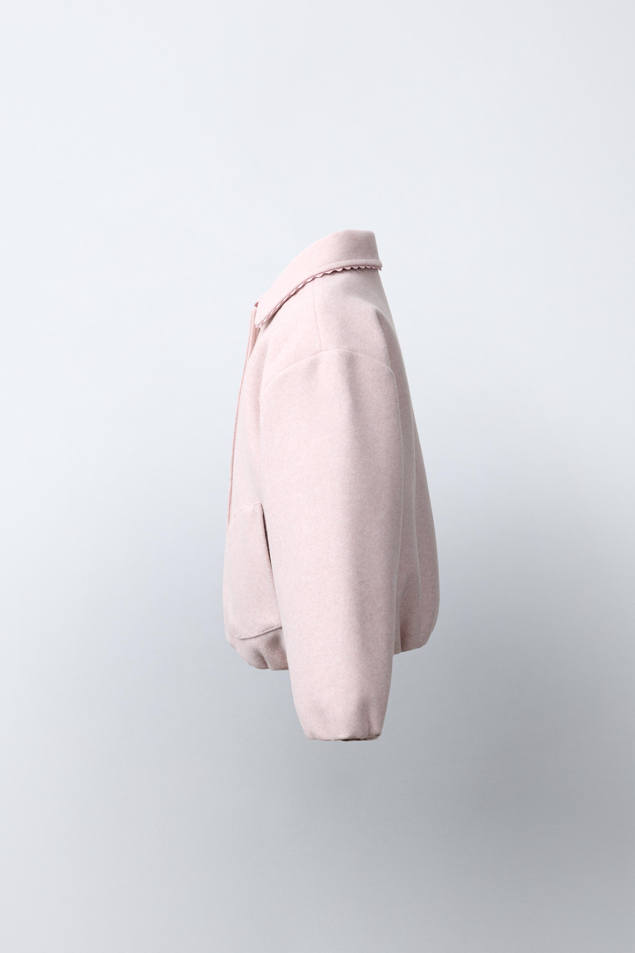 RICKRACK TRIM BOMBER JACKET