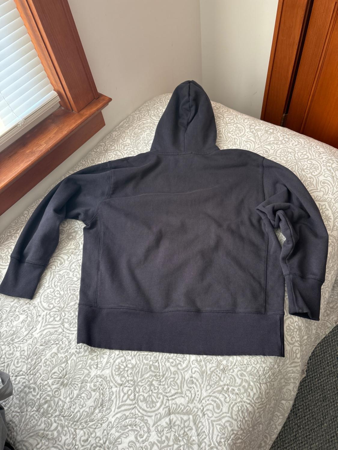 WASHED HOODIE SWEATSHIRT - Image 2