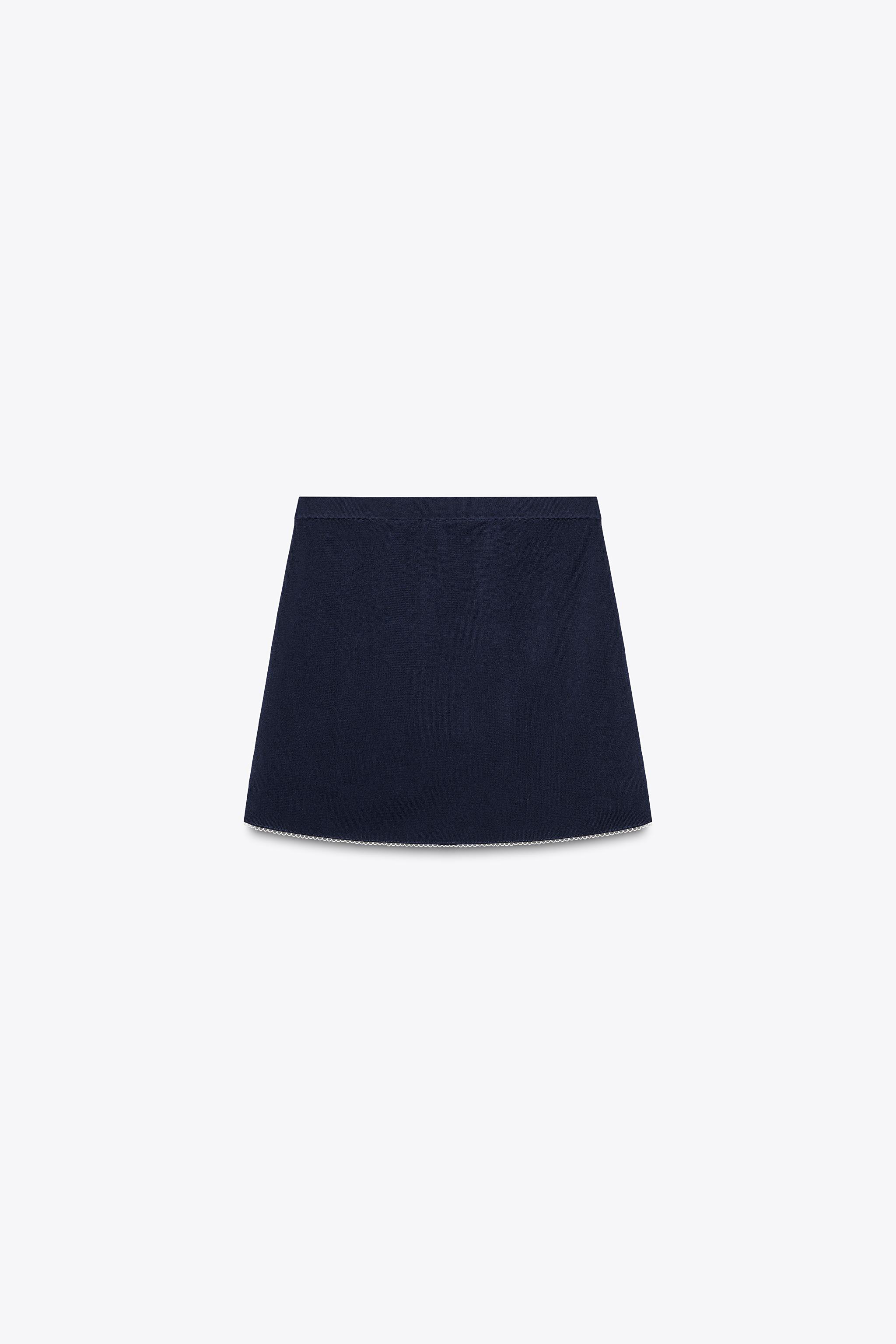 HYKE ハイク 22SS TEXBRID TIGHT SKIRT ワンポイントロゴ刺繍