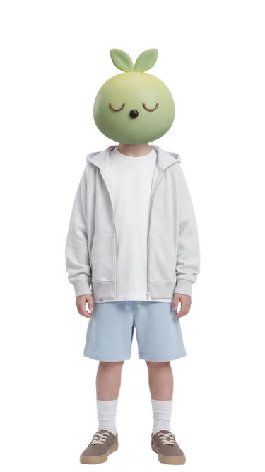 VELOURS SWEATSHIRT MET RITS - Grijs gemêleerd van Zara