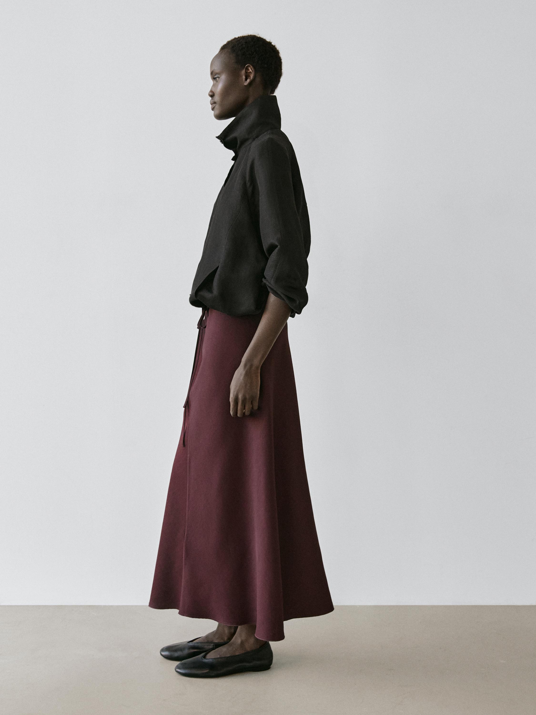 Pareo midi skirt