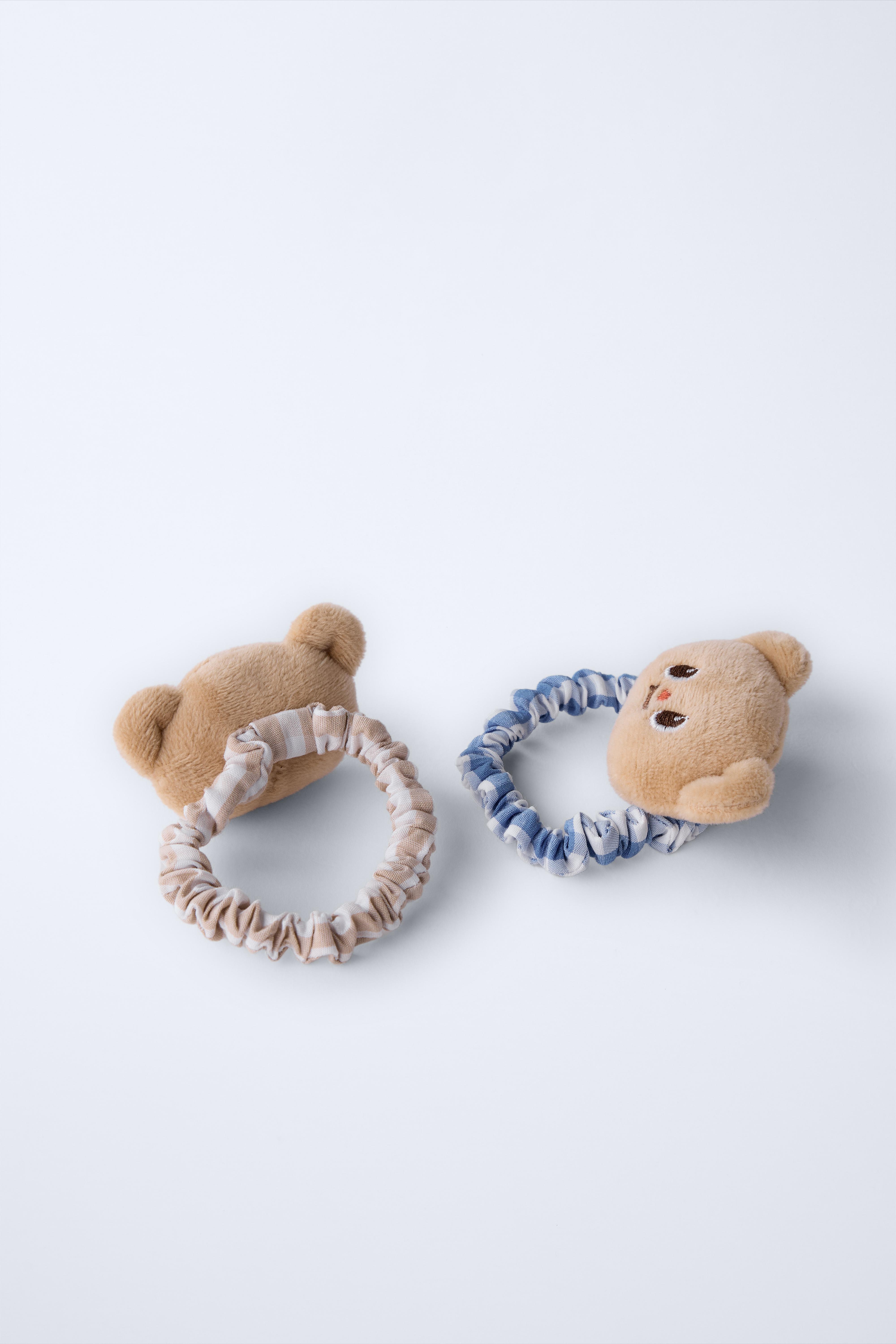 TWO-PACK OF BUTTERBEAR © HAIR TIES - Blue marl | ZARA Thailand