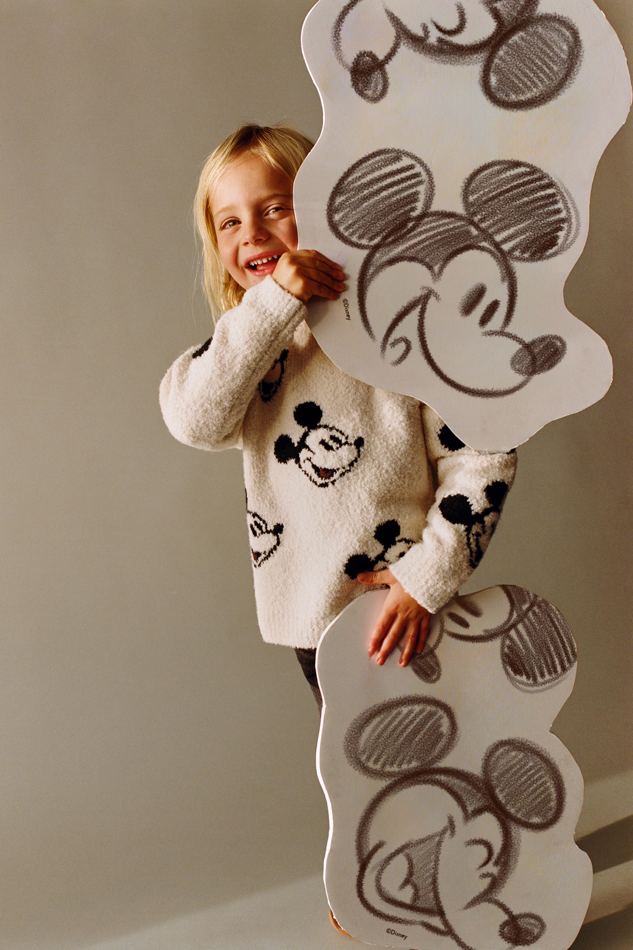 Zara Disney Mickey buy and Friends Baseball Sweater Set 4-5y