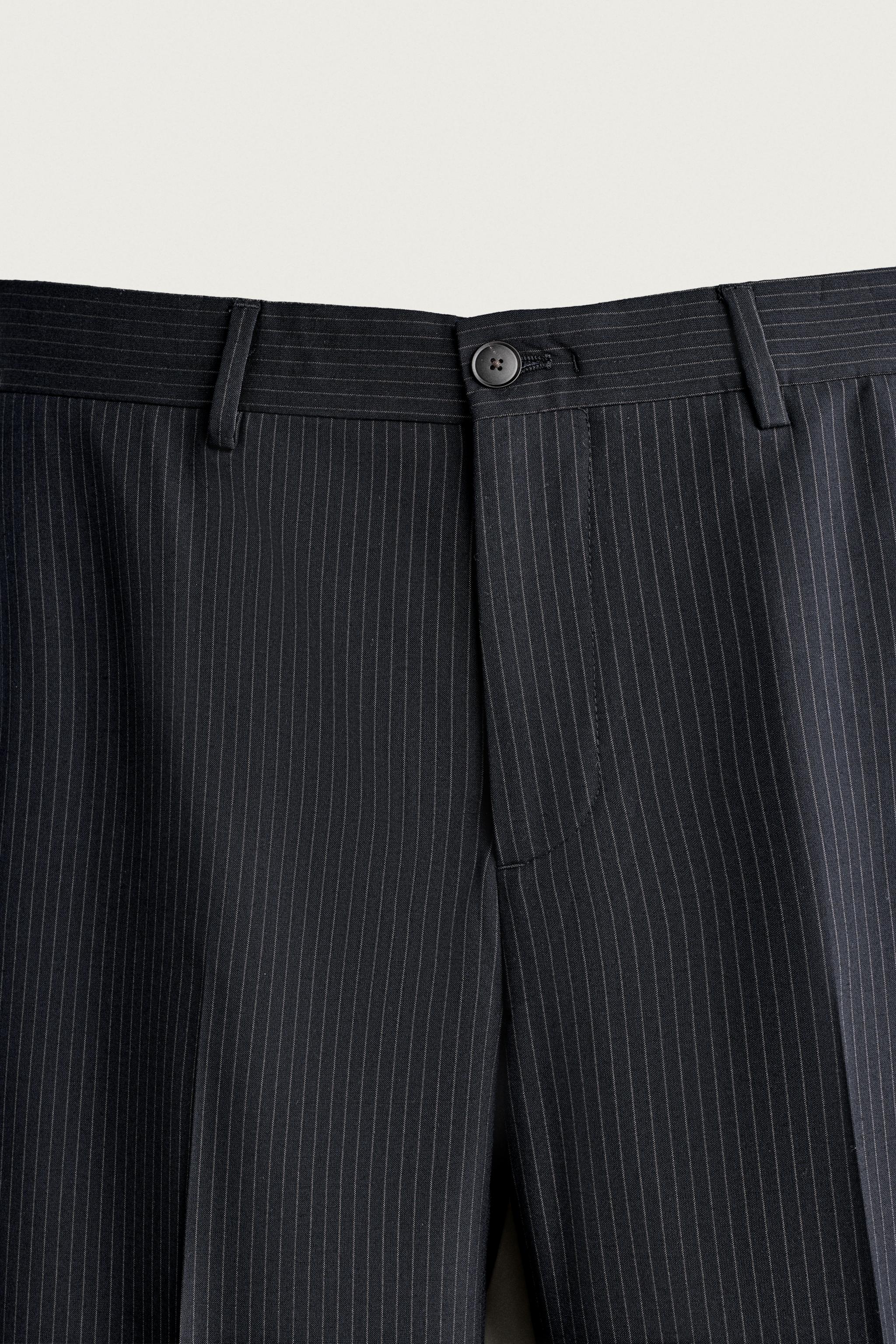 PANTALON DE COSTUME À RAYURES TENNIS