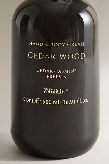 (500 ML) CEDAR WOOD HAND CREAM - Sky blue by Zara - Image 3