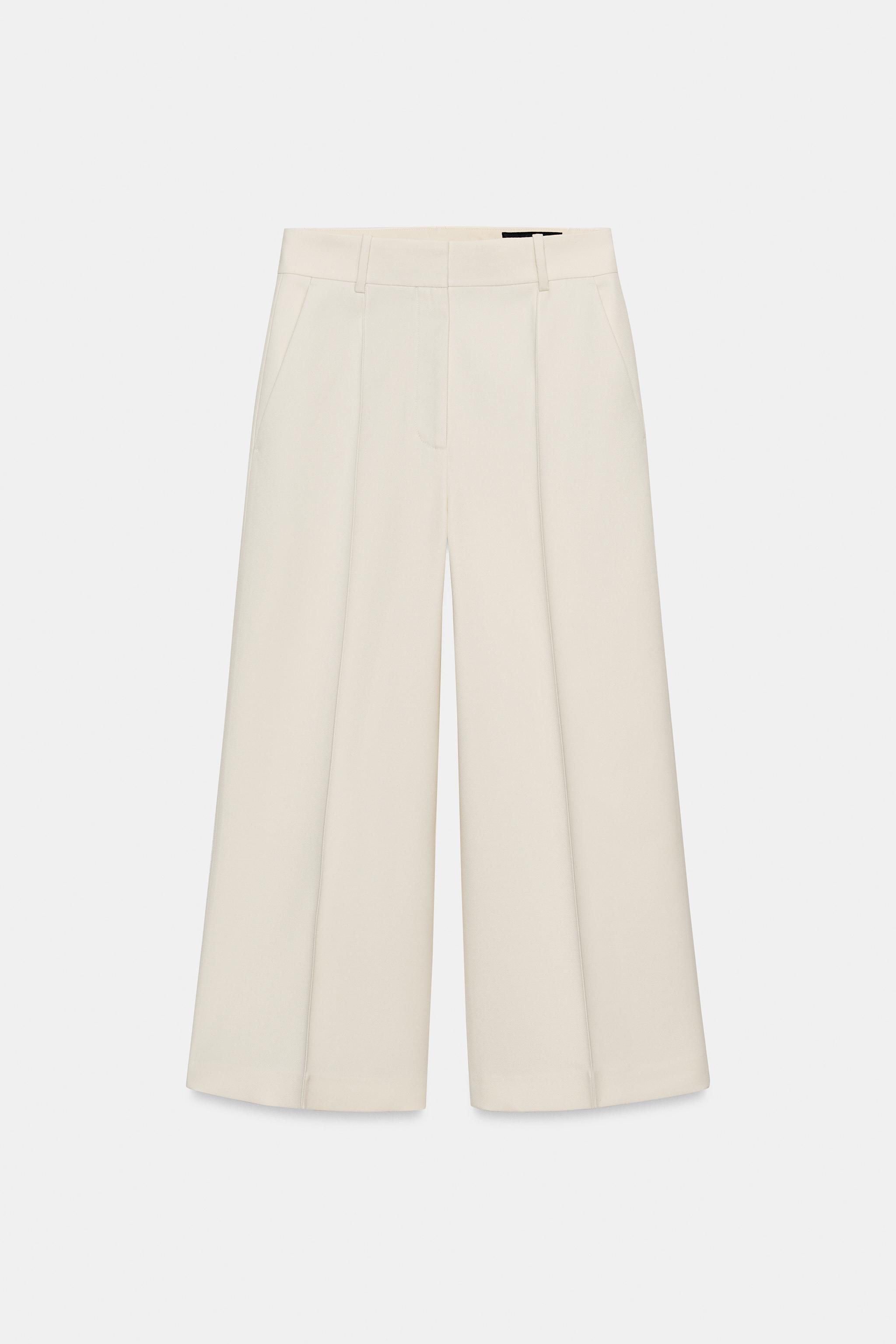 ZW COLLECTION PINTRUCK CROPPED PANTS